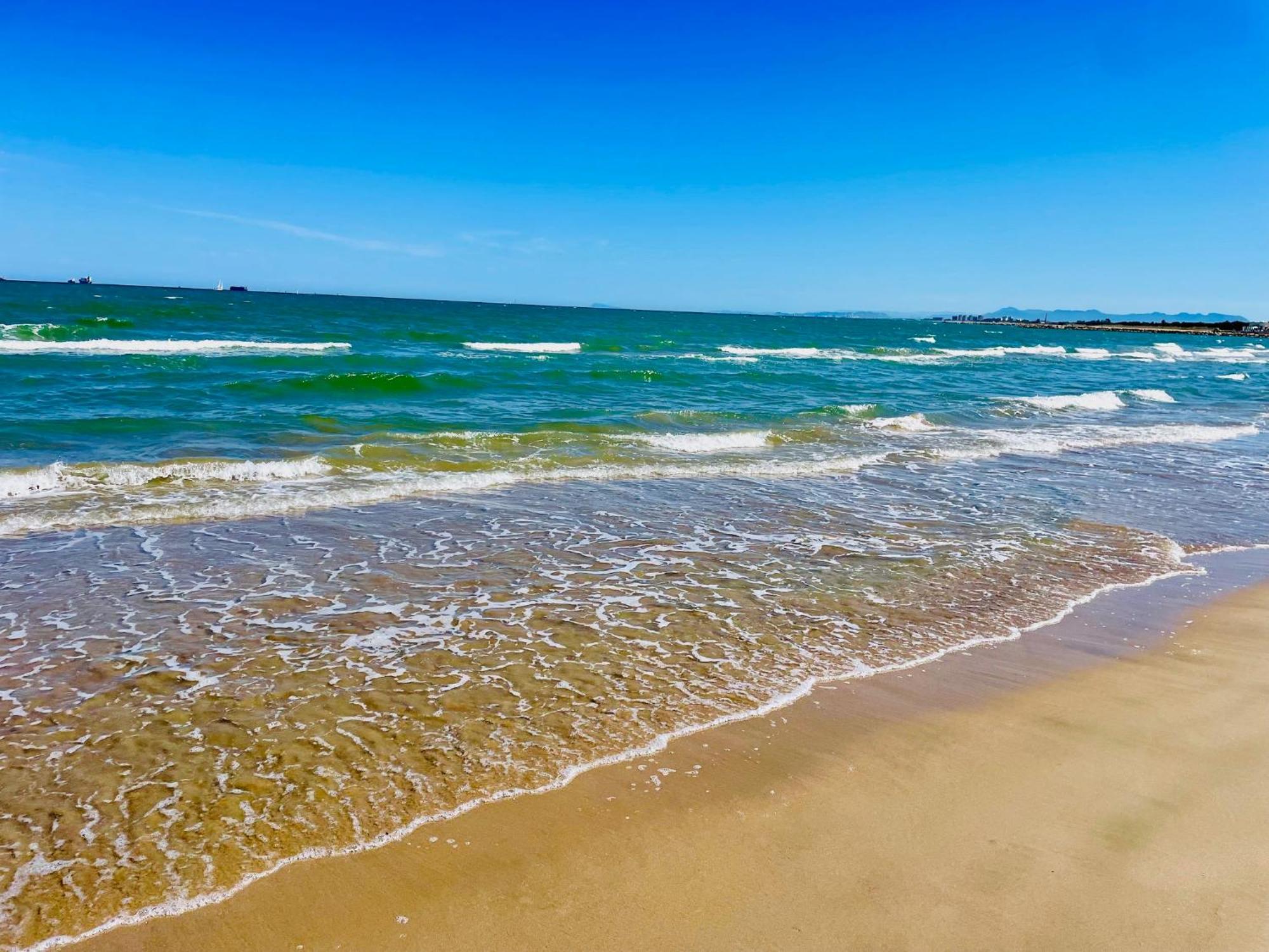 Precioso Apartamento Playa Pinedo Valencia Kültér fotó